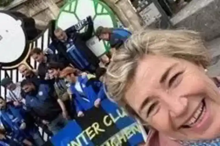 Image from Die RHEINPFALZ : ⚽ *Das Fußballherz schlug für Inter Mailand* Das Champions-League-Fin...