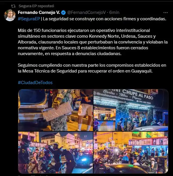 Image from NotiDiario Ecuador: Fernando Cornejo V Director de Aseo Cantonal y Servicios Especiales | ...