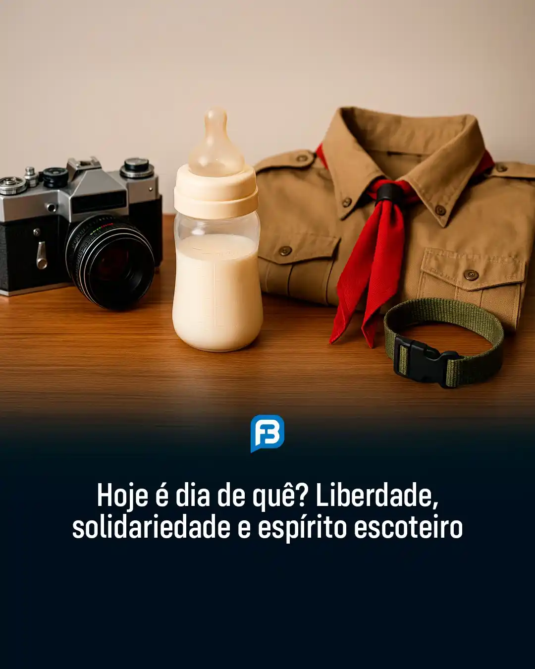 Image from Fala Barreiras, Portal de Notícias: *HOJE É DIA DE QUÊ? LIBERDADE, SOLIDARIEDADE E ESPÍRITO ESCOTEIRO* _Ho...