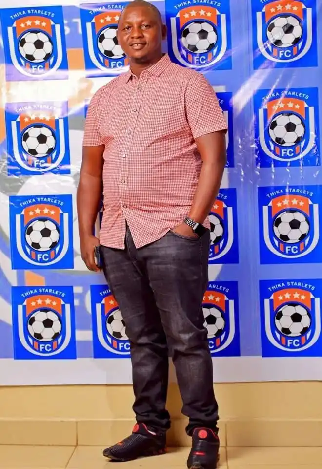 Image from THIKA STARLETS FOOTBALL CLUB: 🌟 Honoring Our Founding Chairman 🌟 Today, we pay tribute to the vis...