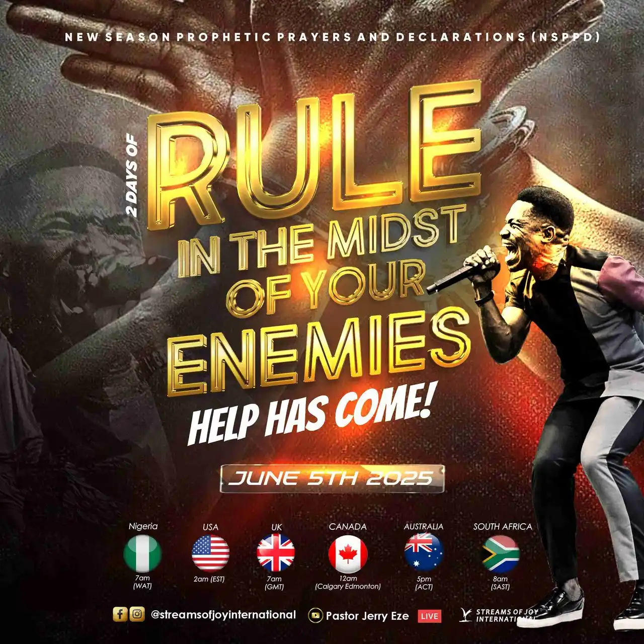 Image from Pastor Jerry Eze: 💥JUNE IS DELIVERING THE NEW! 💥FOR THE FIRST TIME EVER, 💥FRESH FROM ...