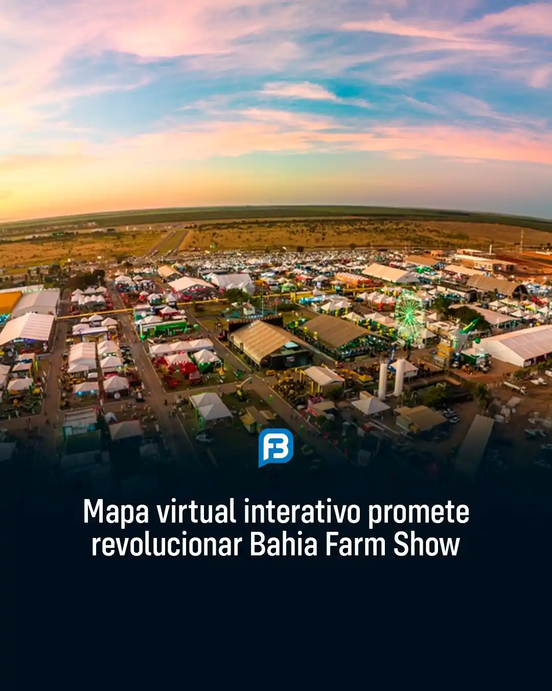 Image from Fala Barreiras, Portal de Notícias: *MAPA VIRTUAL INTERATIVO PROMETE REVOLUCIONAR BAHIA FARM SHOW* _Mapa v...