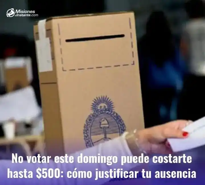 Image from El Misionerismo: *No votar este domingo puede costarte $50: qué sanciones hay y cómo ju...