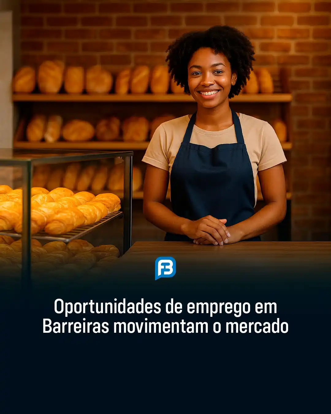 Image from Fala Barreiras, Portal de Notícias: *OPORTUNIDADES DE EMPREGO EM BARREIRAS MOVIMENTAM O MERCADO* _Novas Op...