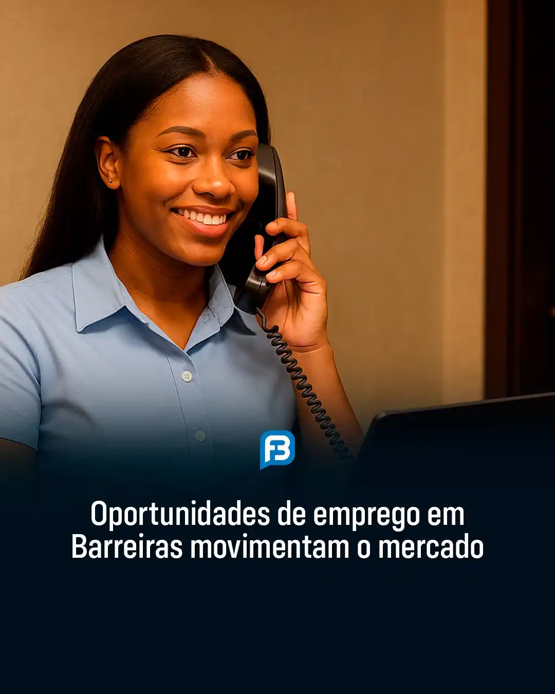 Image from Fala Barreiras, Portal de Notícias: *OPORTUNIDADES DE EMPREGO EM BARREIRAS MOVIMENTAM O MERCADO* _Oportuni...