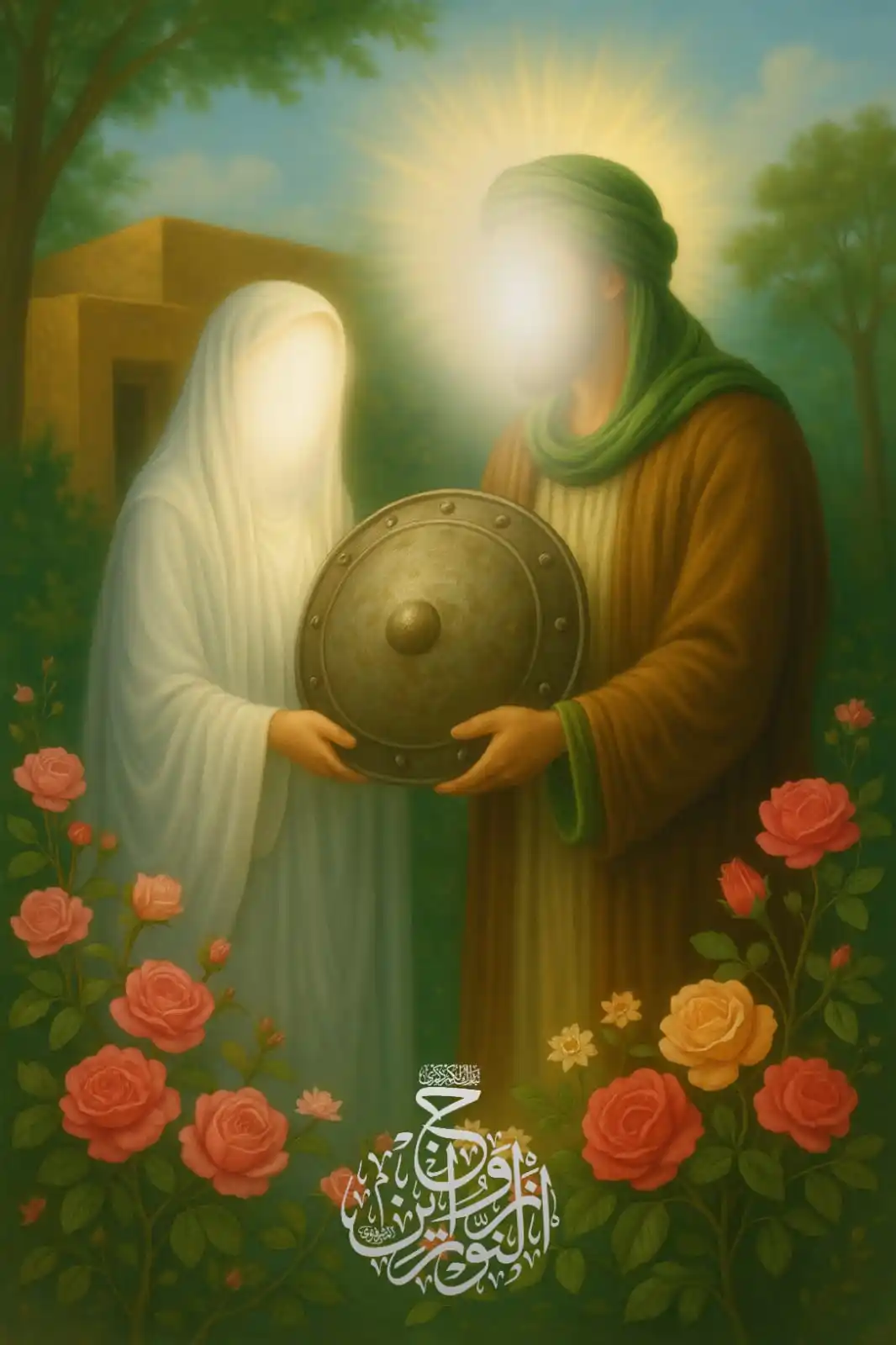Image from حقيبة المؤمن: تَزَوّجَت فاطمٌ خيرَ الوَرى أبدًا بعد النّبيّ إمامَ المُتّقِين علي م...