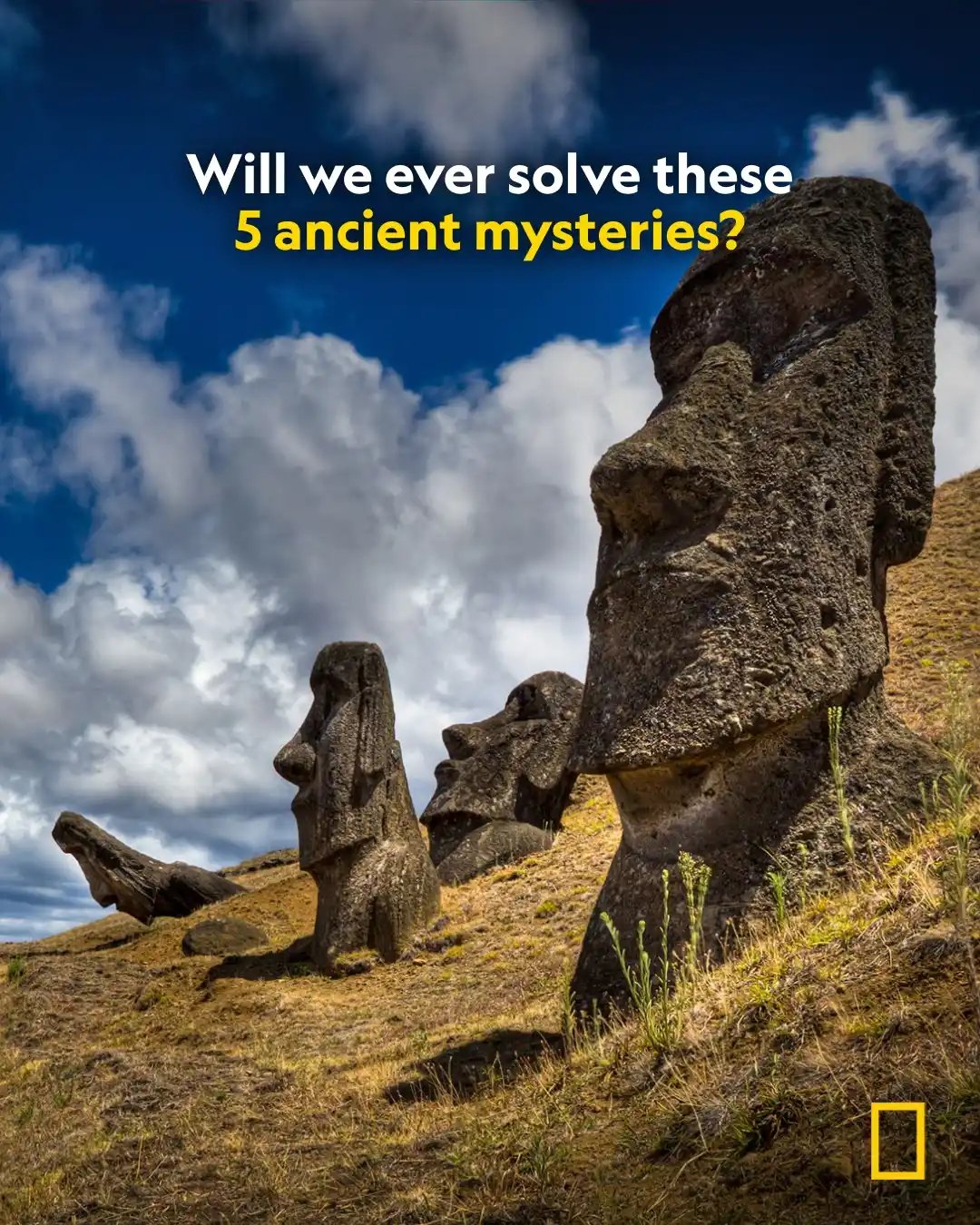 Image from National Geographic : Whether standing stones, nondescript mounds, or lines in the earth, an...