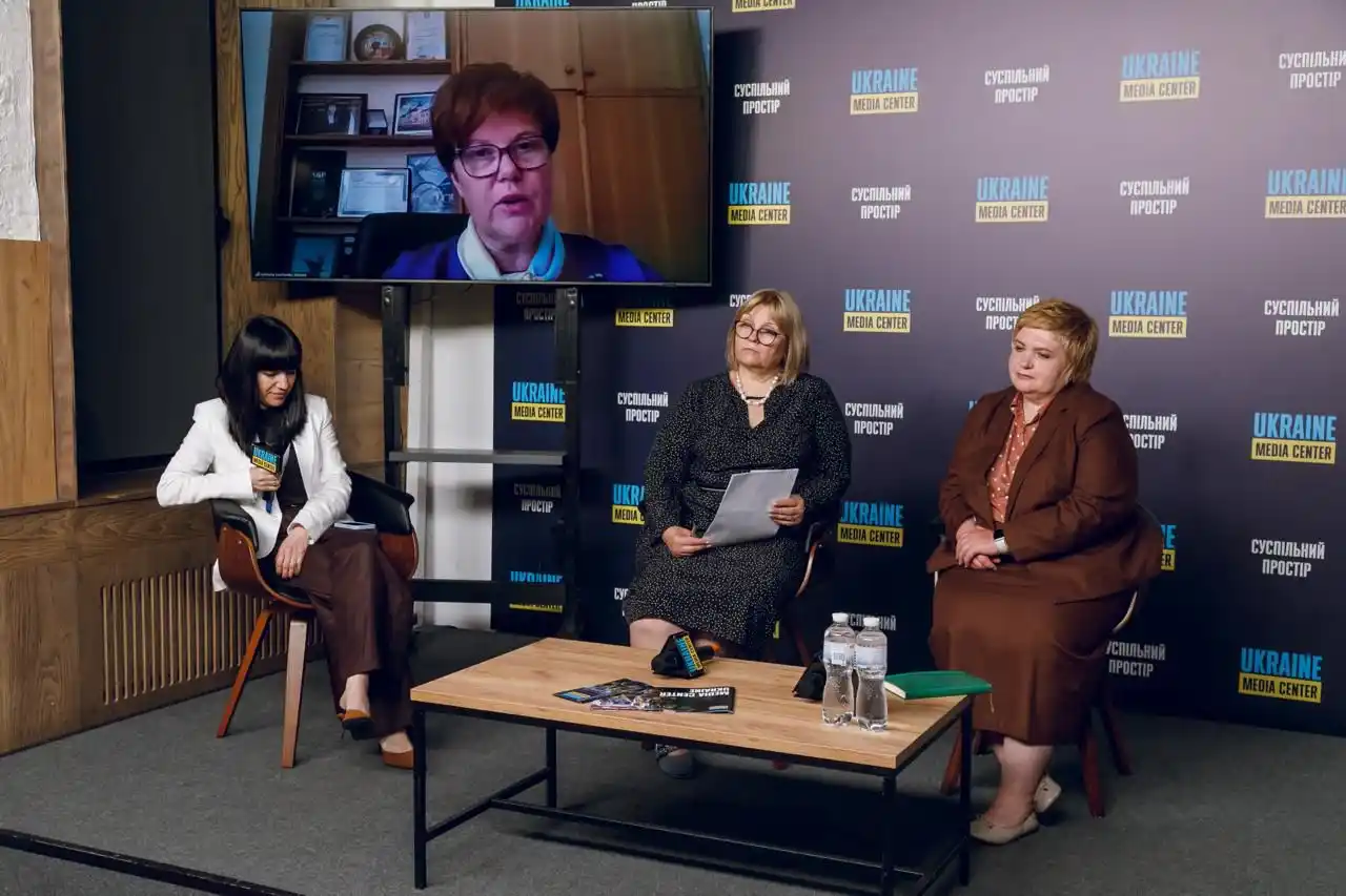 Image from Media Center Ukraine: *🤝🇪🇺 Резолюція 1325 на місцях: українська делегація представила в Є...