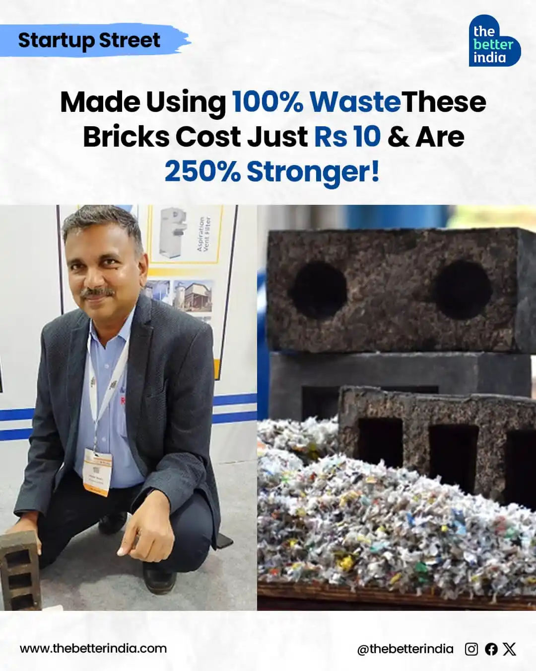 Image from The Better India: Every time a home is built, the environment pays a price. Traditional...