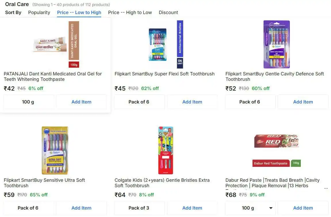 Image from Best Shopping Deals: 🔥 FLIPKART LOOT ALERT! Up to 80% OFF on Grocery 🛒  Stock up on essen...