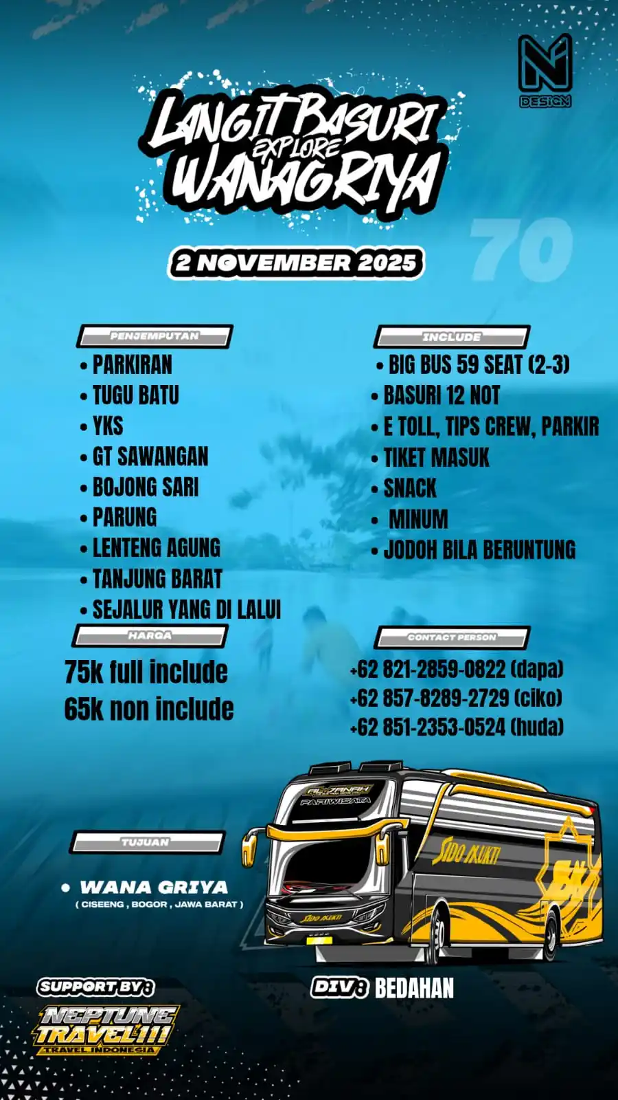 Image from 💙 RAGUNAN BUS LOVERS 💙: gas seat masih longgar unit sudah terkendali yuk di isi seat kosongnya...