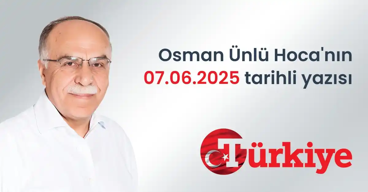 Image from Dinimiz İslam: ➡️ *İbadetleri, Allah için yapmalı* 📆 (Osman Ünlü Hocanın 07.06.2025 ...