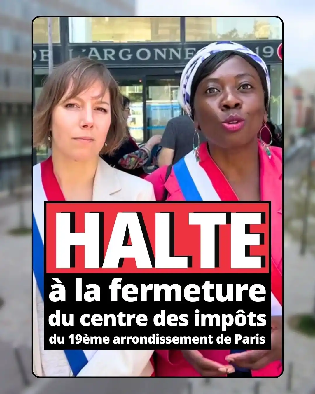 Députée Obono post