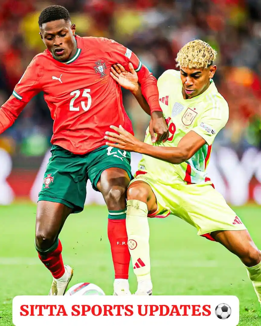 Image from SITTA SPORTS ARENA: *MENDES SHUJAA WA URENO USIKU WA JANA⚽*  Mchezo wa fainali ya UEFA Nat...
