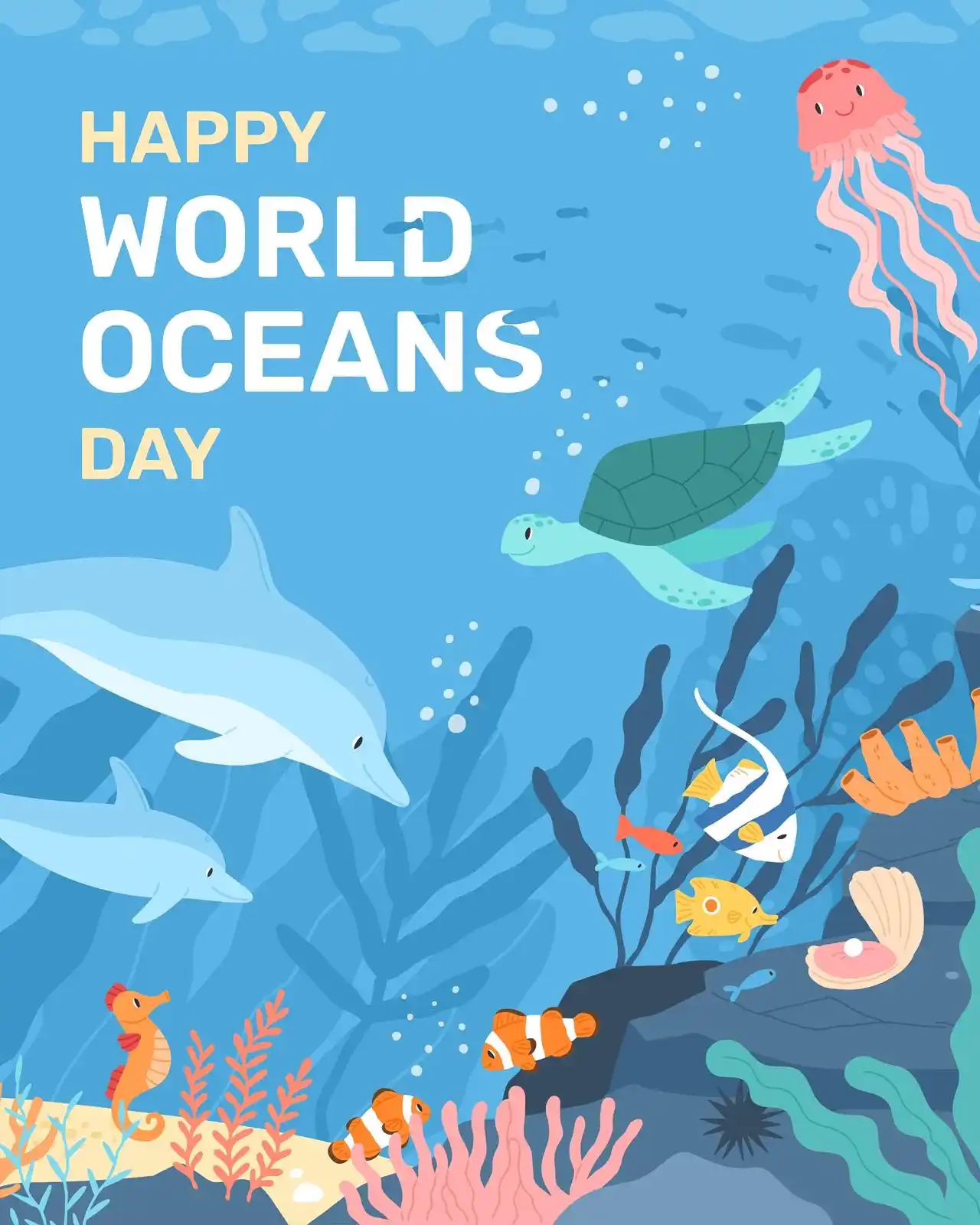 Image from NEA Singapore: 🌊 Our oceans and climate are interconnected – healthy ocean, healthy ...