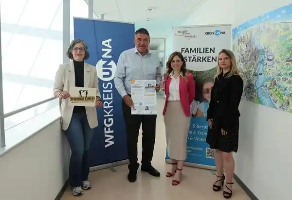 Image from Kreis Unna: *Pluspunkt Familie – Jetzt bewerben!* 🏆👨👩👧👦 Unternehmen im Kr...