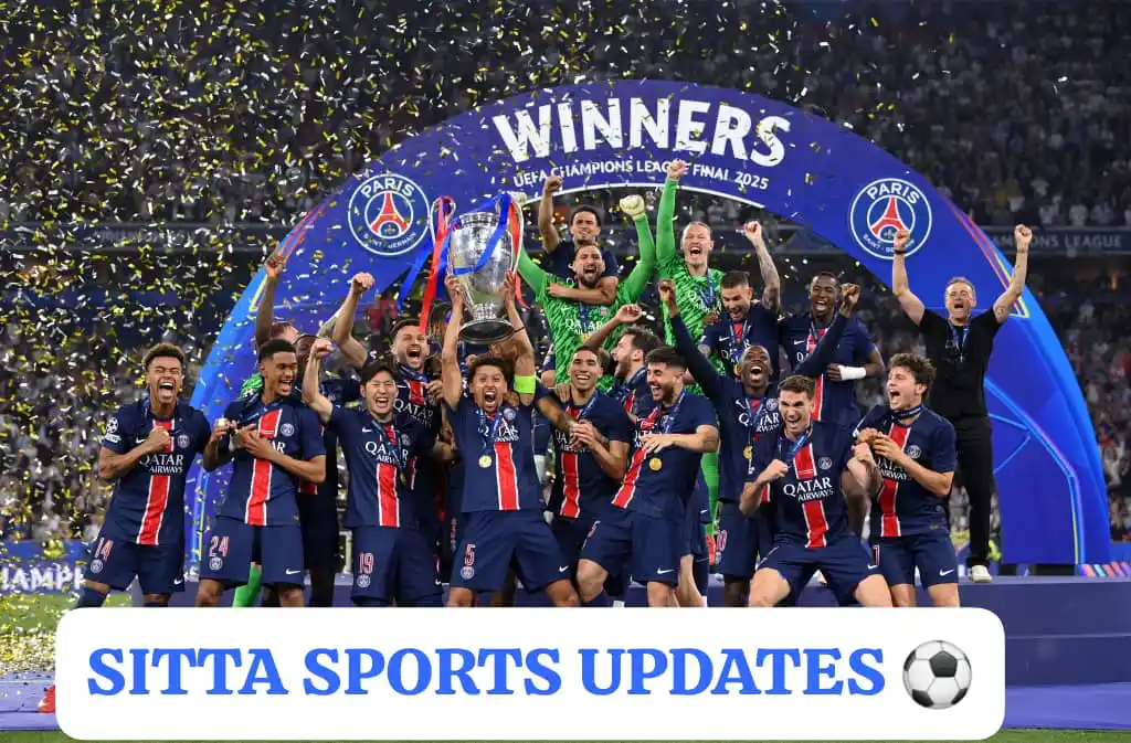 Image from SITTA SPORTS ARENA: *PSG MABINGWA UEFA CHAMPIONS LEAGUE KWA MARA YA KWANZA⚽* Mabingwa wa ...