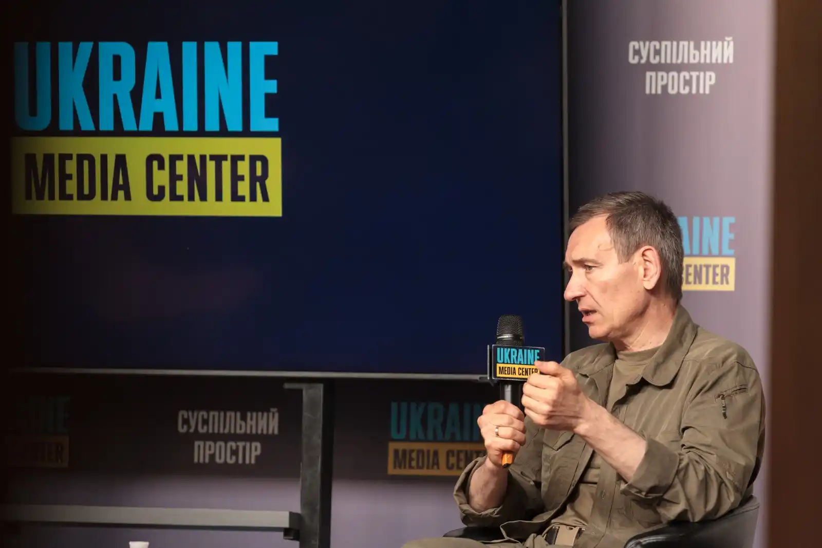 Image from Media Center Ukraine: *Сподіватися на демобілізацію поки не варто – Федір Веніславський* Та...