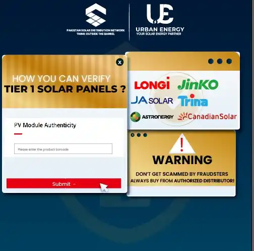 Image from Pakistan Solar Distribution Network: *TIER 1 SOLAR PANELS VERIFICATION* 📲 Join Us on WhatsApp
Whatsapp...