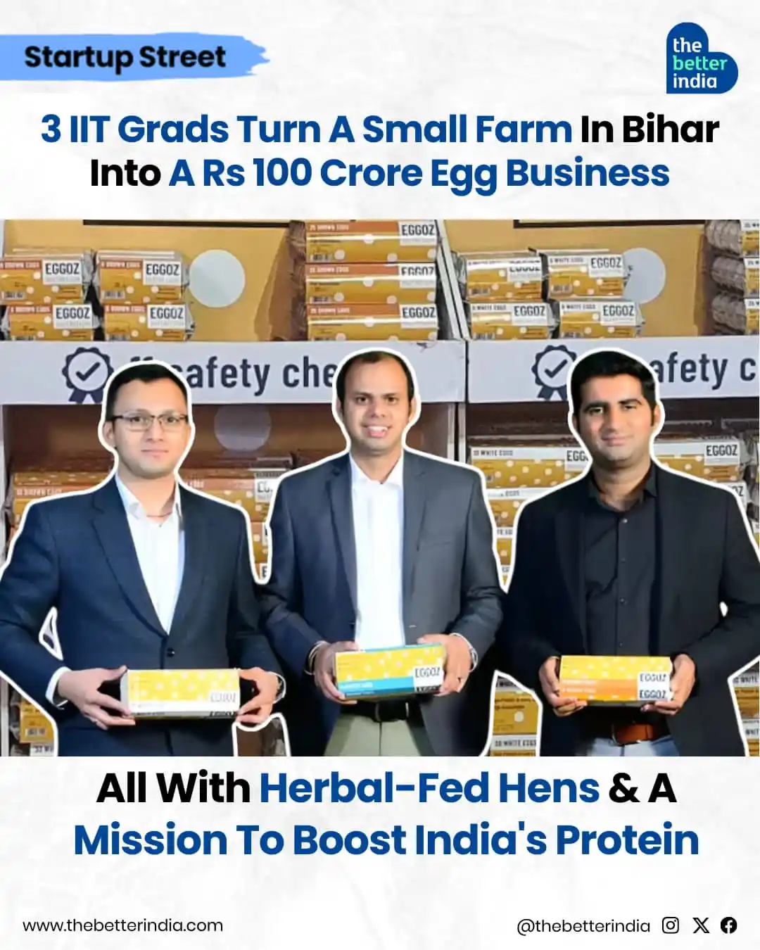Image from The Better India: What if the eggs you eat every morning aren't as fresh or healthy as y...