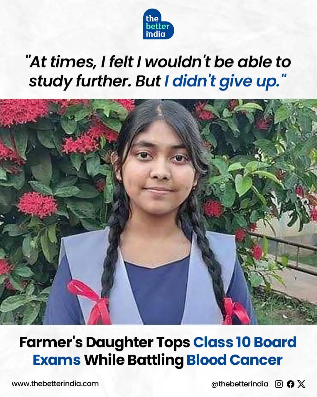 Image from The Better India: When life tried to break her, she turned it into fuel — because giving...