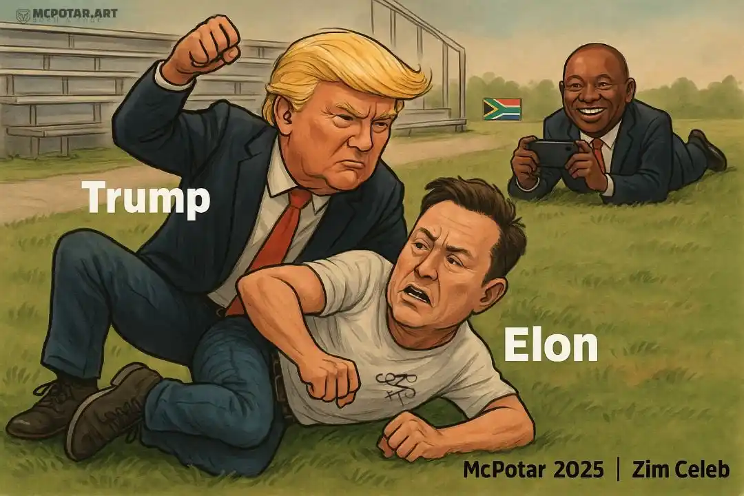 Image from Citizens Movement Radio: *12 HOUR RECAP* 1. Trump wished Elon well, saying that he had been...
