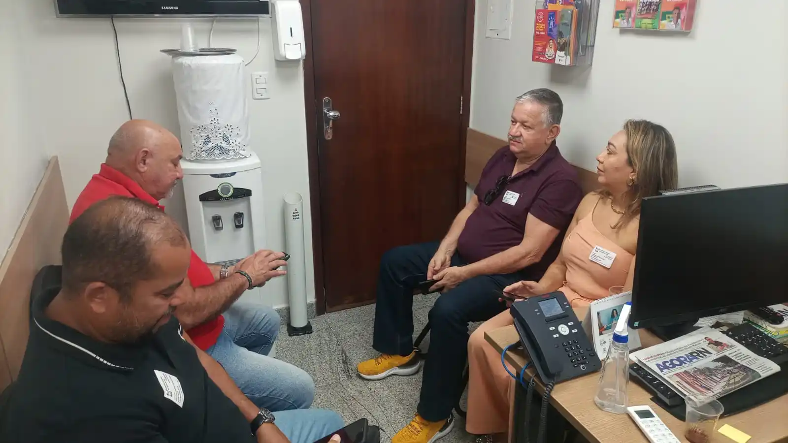 Image from Sindágua/RN : A direção do Sindágua/RN está em diligência nos gabinetes dos deputado...