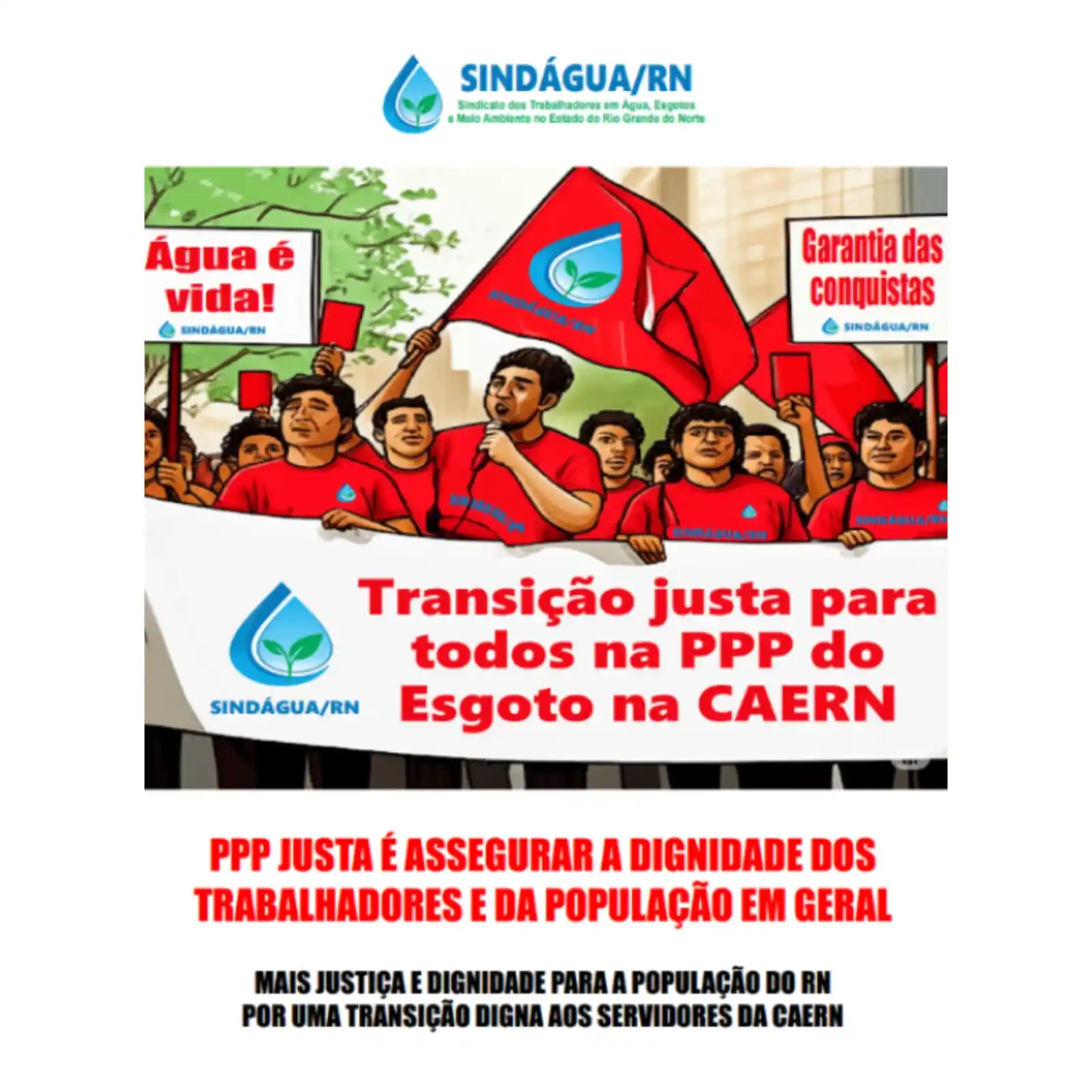 Sindágua/RN  post