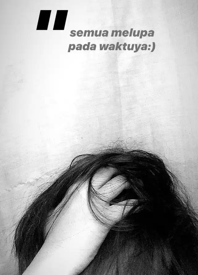 Image from Always`Galau ❤️🩹: Apa dia sudah melupakanmu? ✅ sepertinya sudah min 💗 sudah ada yanh ba...