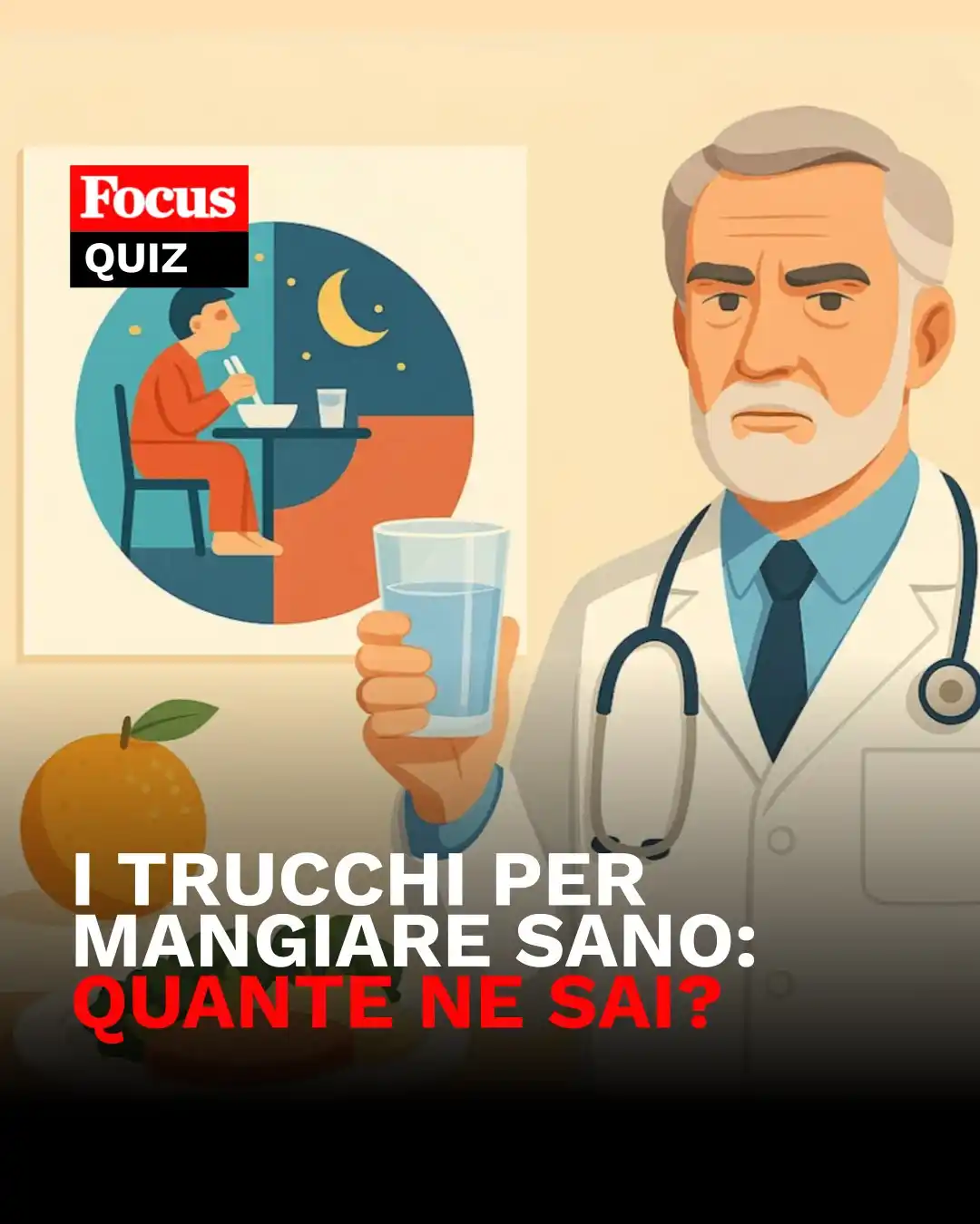 Image from Focus: Conosci tutti i trucchi per mangiare sano e vivere meglio? Col nostro ...