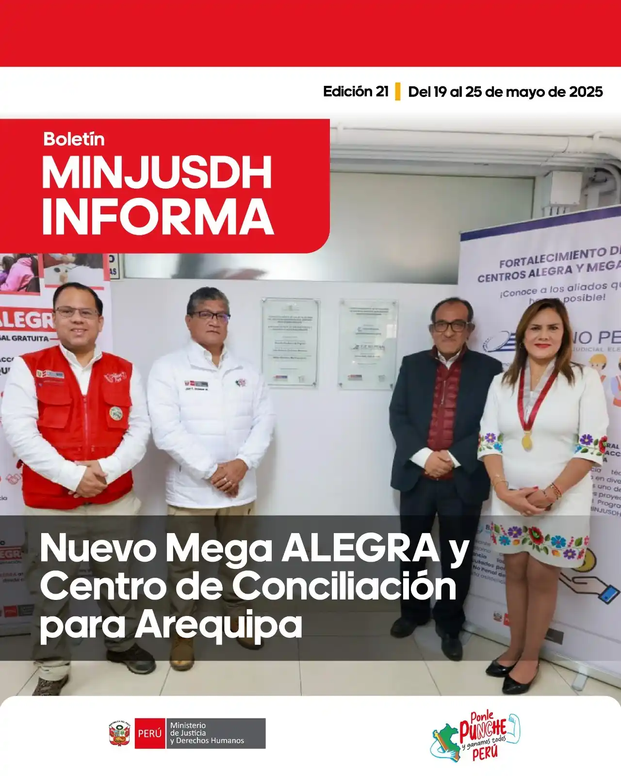 Image from Ministerio de Justicia y Derechos Humanos del Perú: *✅ Fortalecemos la presencia de la <a class="text-blue-500 hover:under...