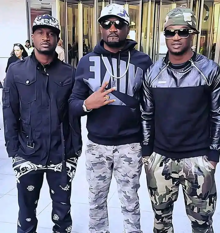 Image from ENTERTAINMENT HUB😅: "I hereby Disõwn my family"_ Peter Okoye of PSquare cr!es out last nig...