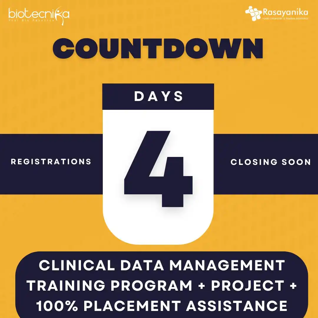 Image from Rasayanika - Latest Chemistry & Pharma Jobs: ⏳ Just 4 Days to Go! Want to work at IQVIA, Accenture, Parexel, or La...