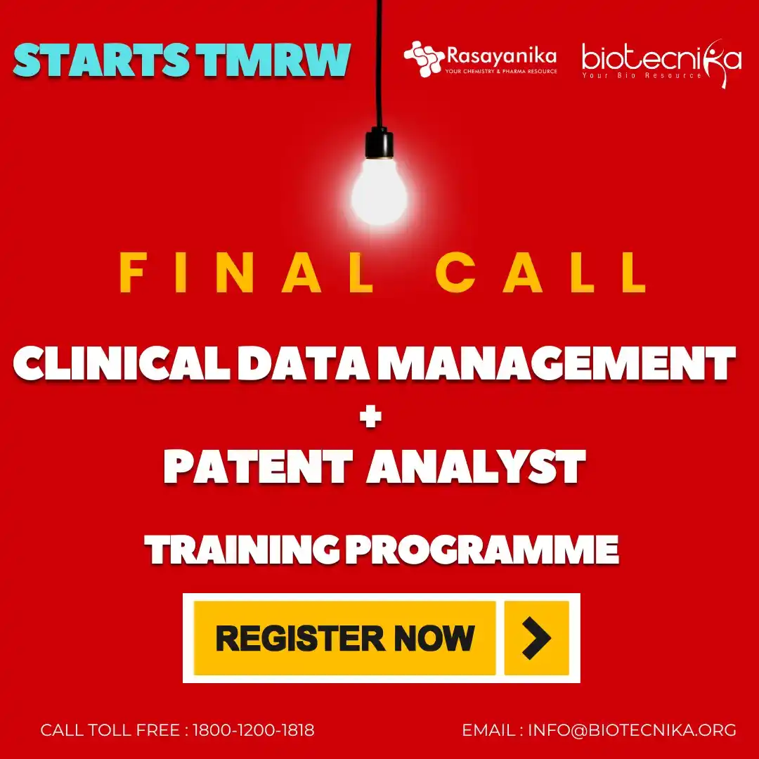 Image from Rasayanika - Latest Chemistry & Pharma Jobs: 🚨 Starting Tomorrow! Final Call for 2 Hot Career Launchpads! 🚨 Drea...