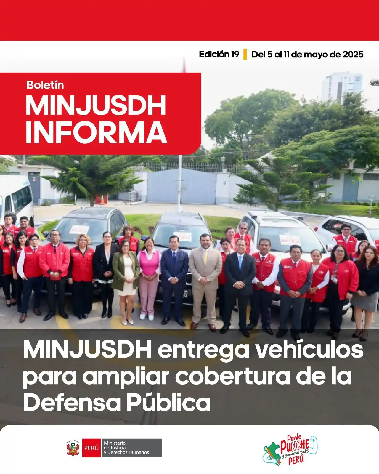 Image from Ministerio de Justicia y Derechos Humanos del Perú: ✅ *Sumamos esfuerzos a través del PRONABI para fortalecer la capacidad...
