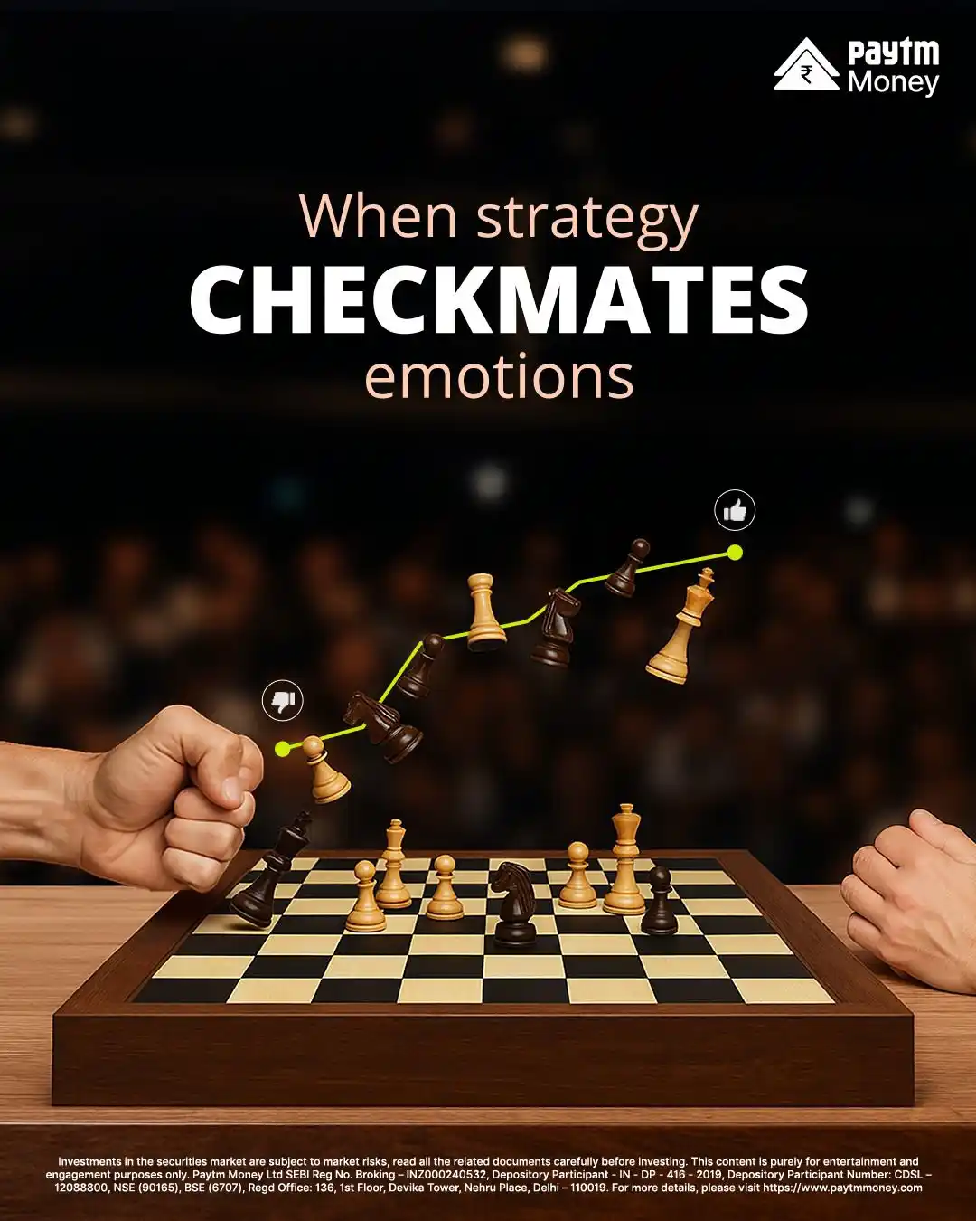 Image from Paytm Money: Tactical moves and calm mind, wins at chess as well as investing. <a ...