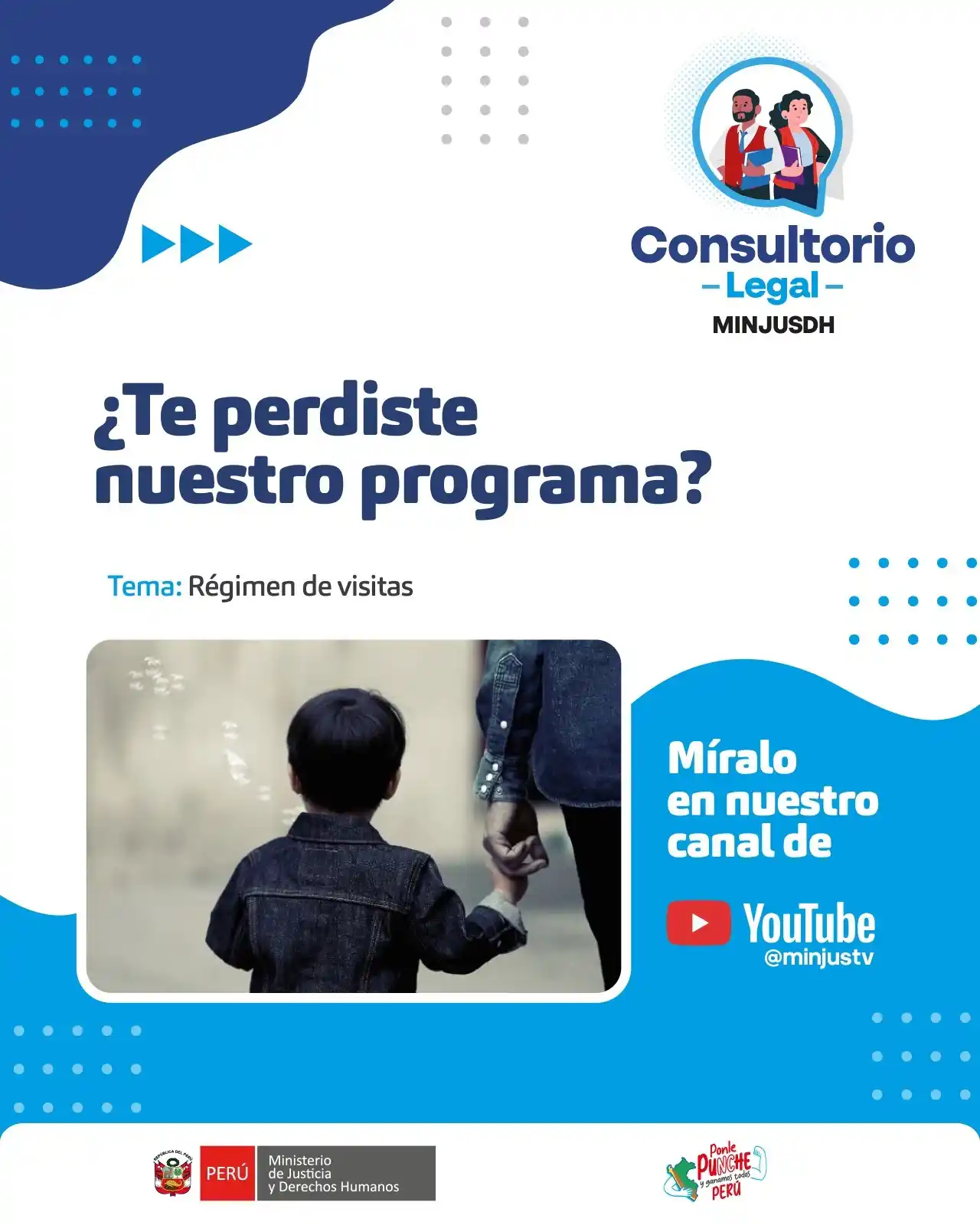 Image from Ministerio de Justicia y Derechos Humanos del Perú: *¿Te perdiste nuestro <a class="text-blue-500 hover:underline cursor-p...