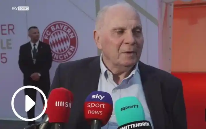 Image from Sky Sport: *Wirtz, Sane, Ibiza* Hoeneß im Attacke-Modus 👉 https://sport.sky.de...