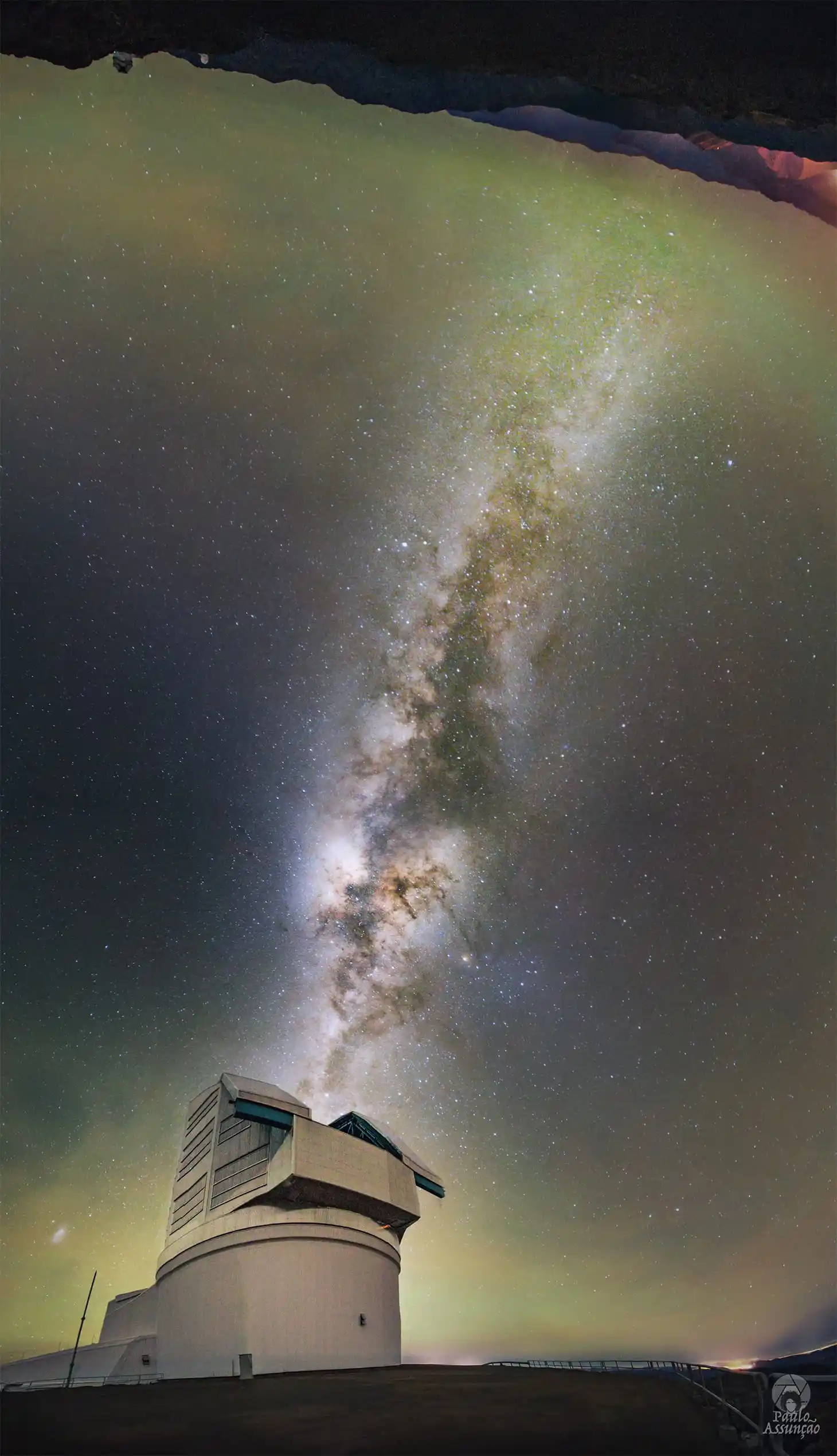 Image from NASA's Astronomy Picture of the Day: 2025 June 4 *A Milky Road to the Rubin Observatory* *Image Credit:* N...