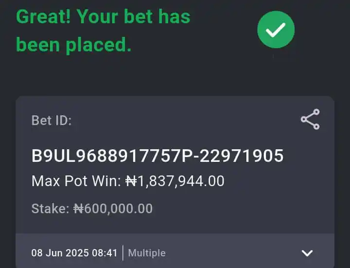 Image from Mc Laugh Doctor: *8th June* || BET9JA *BOOKING CODE* 👉🏾 339NL5D <a class="text-blue...