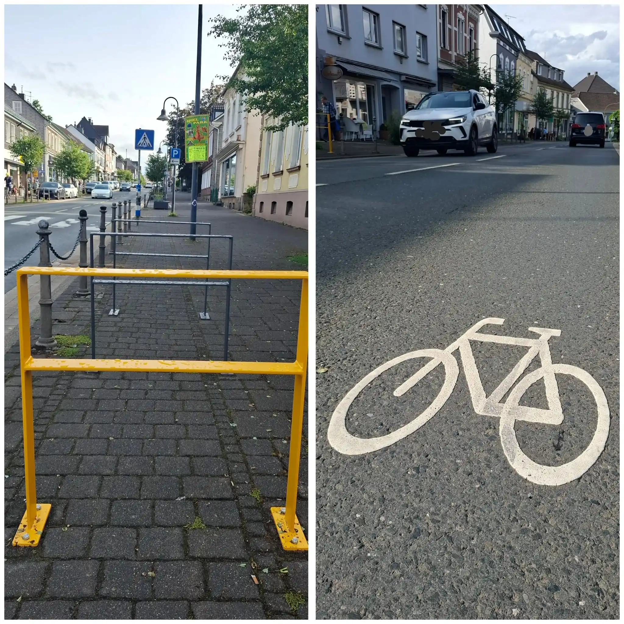 Image from Sprockhövel: An der Hauptstrasse gibt es jetzt 30 neue Radbügel, die auch benutzt w...