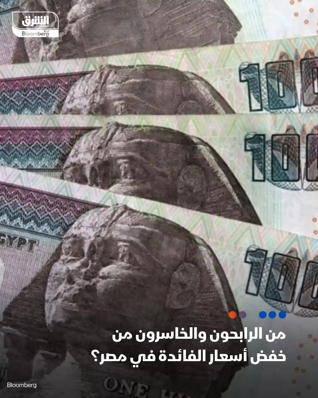 Image from اقتصاد الشرق مع بلومبرغ - مصر: بعد التحول إلى سياسة نقدية مرنة.. هناك قطاعات رابحة من قرار البنك المر...