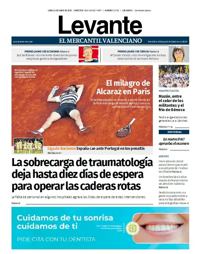Image from Levante_EMV: *Buenos días* 🥐 Aquí tienes una selección de los mejores temas con lo...
