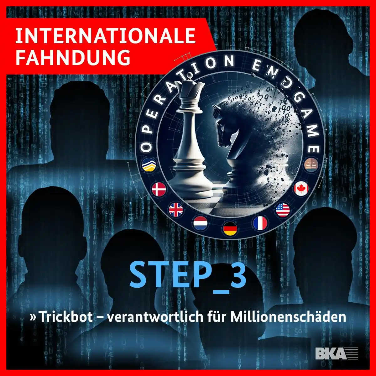 Image from Polizeipräsidium Westpfalz: 🚨Die internationale Fahndung nach Cyberkriminellen wird fortgesetzt: ...