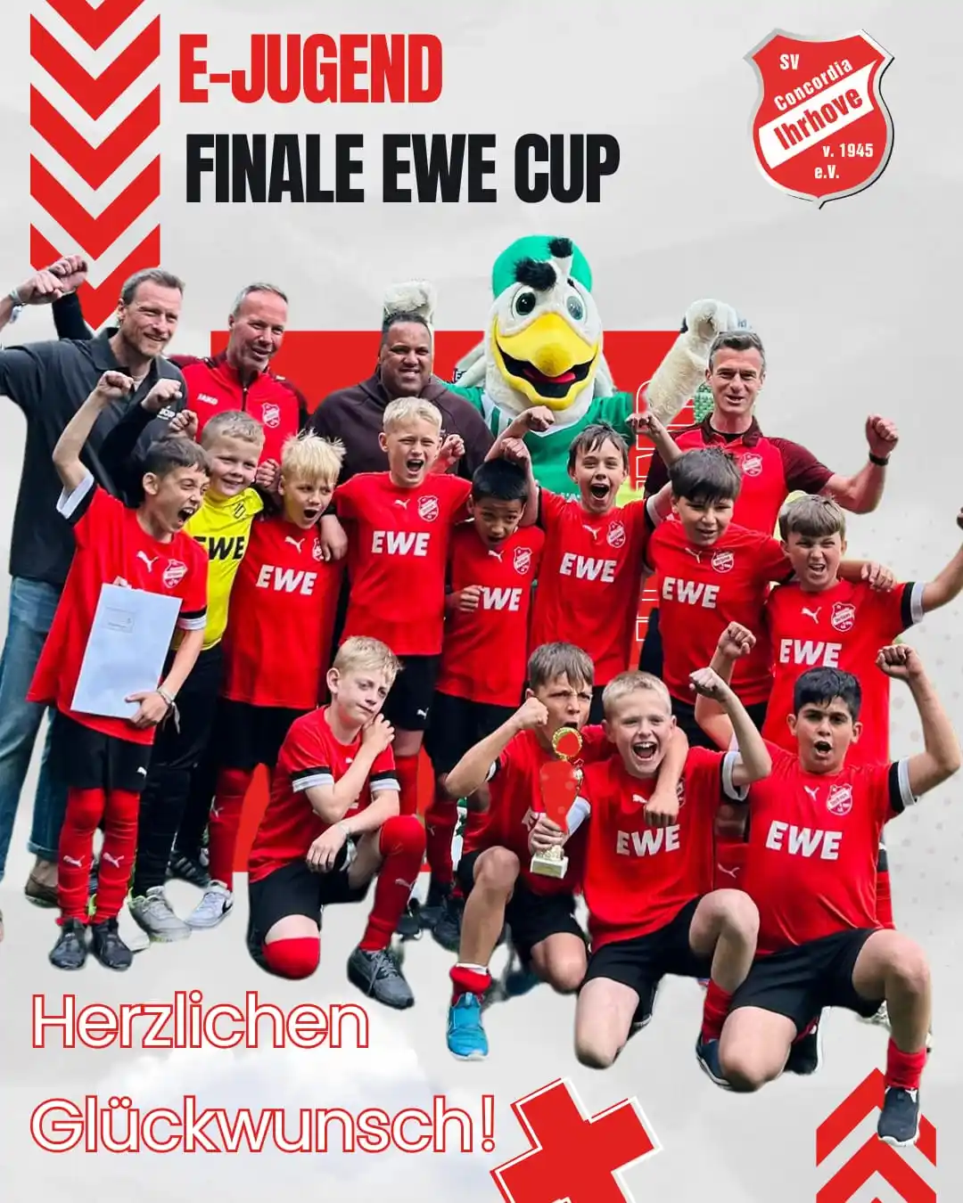 Image from SV Concordia Ihrhove 1945 e.V.: *EWE Cup Finale in Bremen – Ein unvergesslicher Tag!* ⚽️🦁 Heute fand...