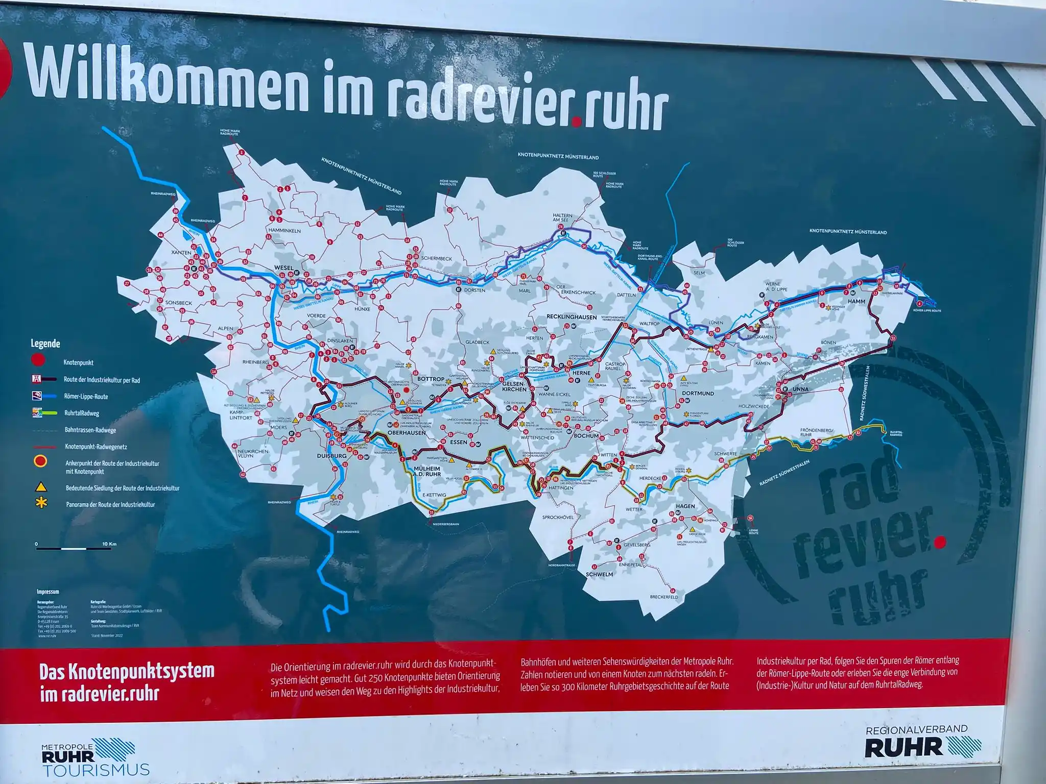 Image from Sprockhövel: Kennt ihr eigentlich schon das Knotenpunktsystem für Radtouren? In Bel...