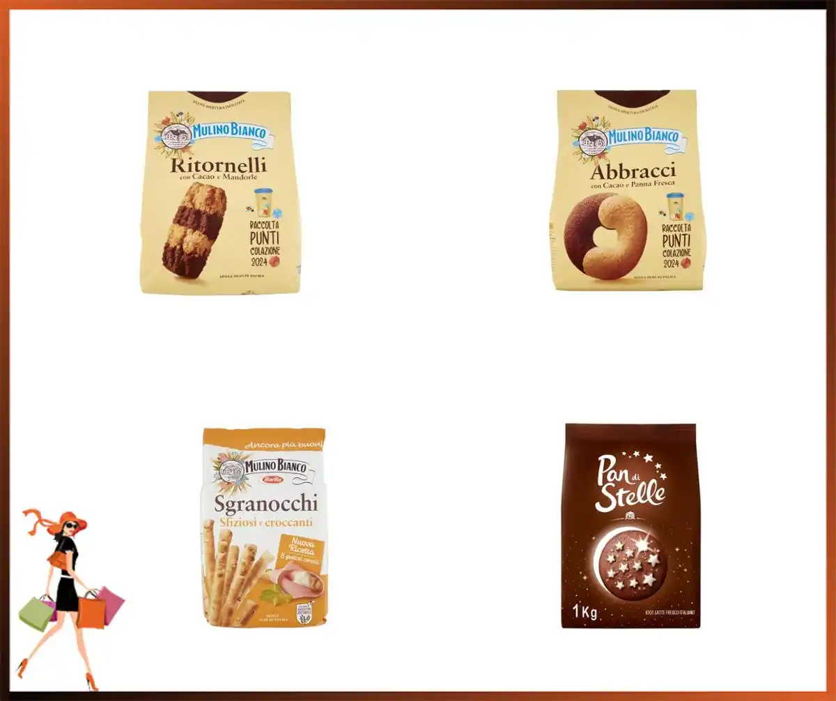 Image from Le Offerte di Joy: 🟢 *Mulino Bianco Biscotti Frollini Ritornelli con Cacao e Mandorle* �...