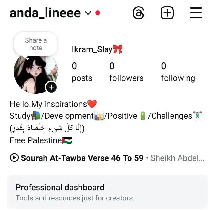 Andalineeee post