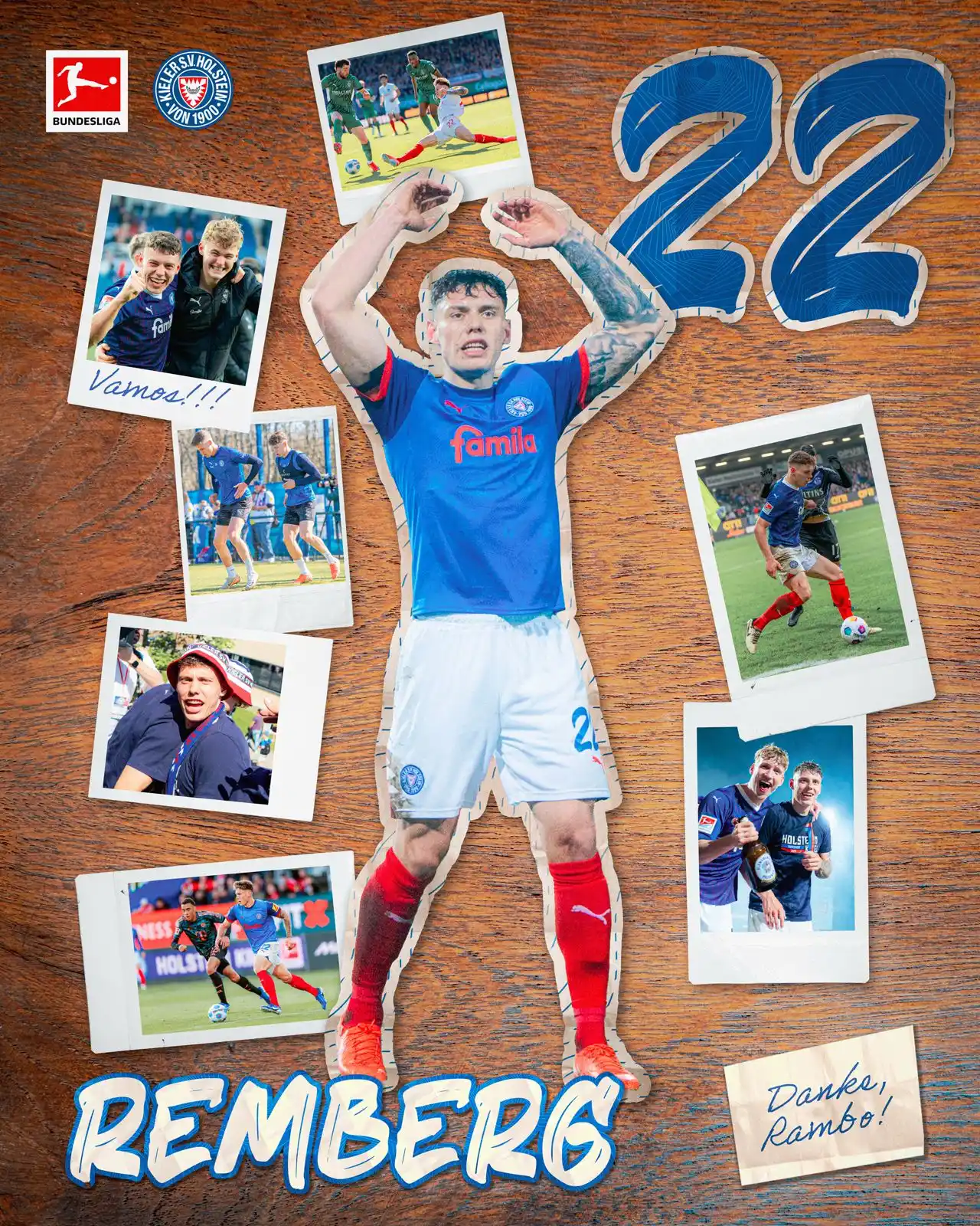 Image from Holstein Kiel: Nicolai Remberg verlässt die KSV und wird sich zur neuen Saison dem Ha...