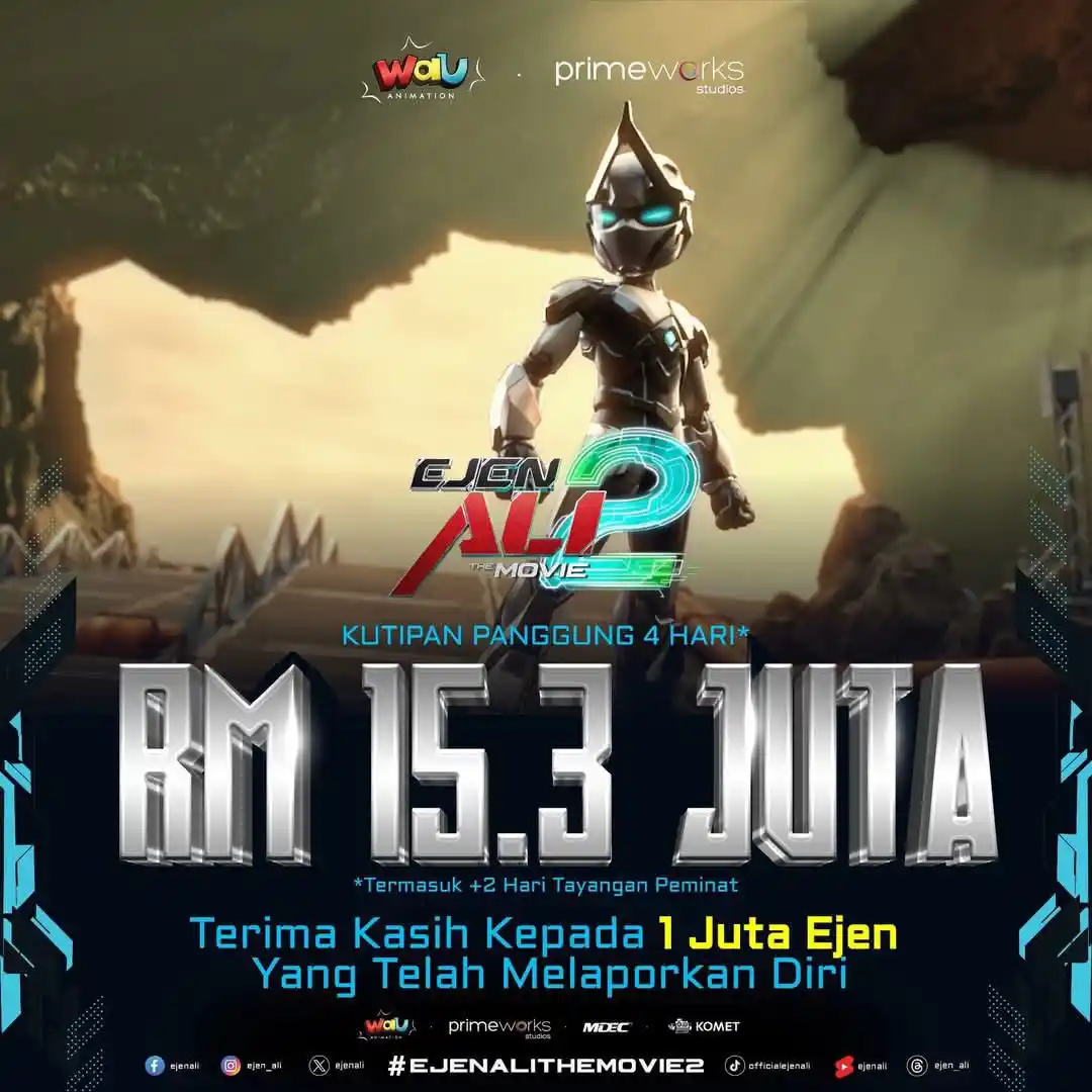 Image from Tonton MY: SATRIA BANGKIT‼️ Terima kasih kepada 1 JUTA EJEN yang telah melaporka...